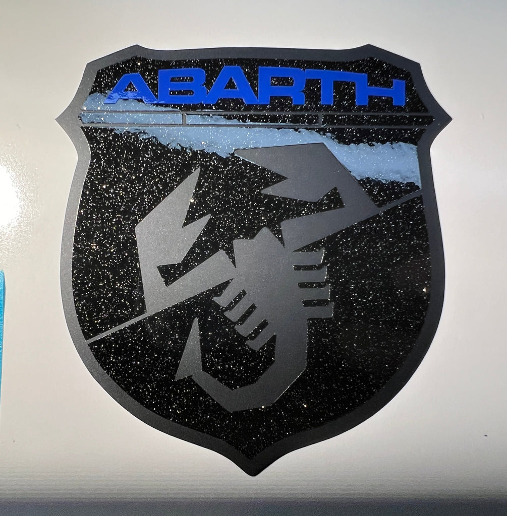 New Ebony Sparkle Series Three Colour Badge Overlays Front And Rear New Ebony Sparkle Series Three Colour Badge Overlays Front And Rear