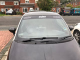 500/595 pre-cut, easy fit PLAIN sunstrip, essential Squeegee included.