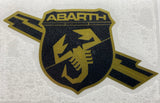 NEW! Lightning style 500/Punto/124 pair of side badge overlays only Standard