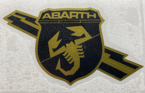 NEW! Lightning style 500/Punto/124 pair of side badge overlays only Standard