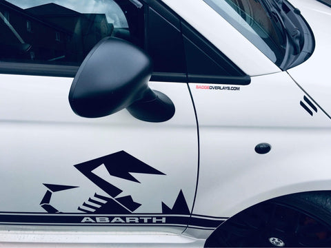 Side scorpion decals