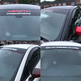 500/595 pre-cut, easy fit PLAIN sunstrip, essential Squeegee included.