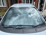 Abarth Punto pre-cut, easy fit PLAIN sunstrip plus FREE Squeegee