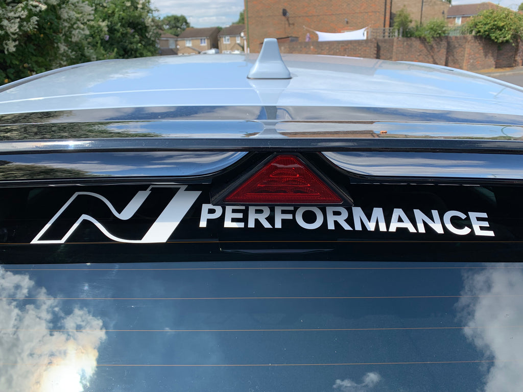 N Performance decal 500mm – Abarth Decals