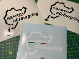 Abarth Nurburgring decal outside version.