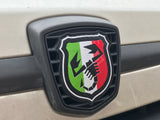 500/595 Tricolore Scorpion Badge overlays carbon option available. Set of two