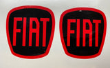 Fiat 500 Badge overlay decals