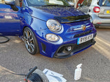 Headlight and DRL inlays Abarth 500 S4 only