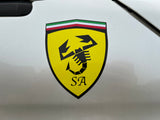 New Scuderia Abarth wing shields