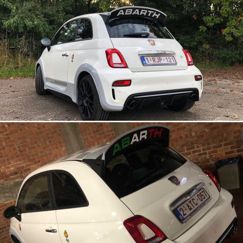 ABARTH 695 spoiler lettering – Abarth Decals