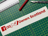 i30N Owners Scotland decal