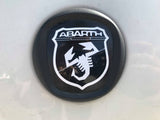Abarth Grande Punto Badge decals set two, front and rear only